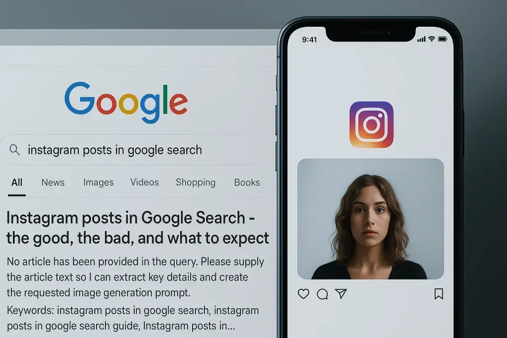 Instagram posts in Google Search: the good, the bad and what to expect