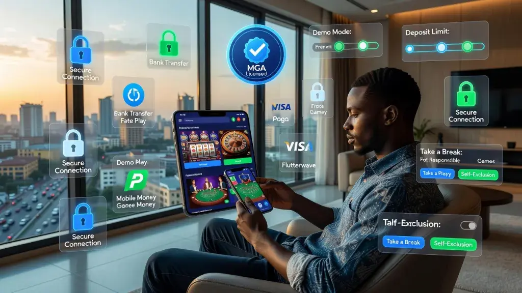 How to Choose a Secure and Trustworthy Online Entertainment Platform in Nigeria: Casino Games, Mobile Play, Payment Methods, Free Games and Responsible Gambling for Beginners